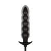 Anal Collection - Inflatable Anal Plug with Pump 20 cm - Black
